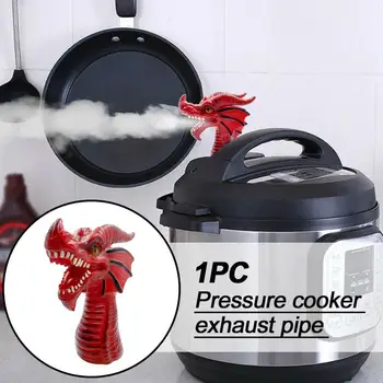 

1PCs Fire-breathing Dragon Steam Release Accessory Steam Diverter for Pressure Cooker Kitchen Supplies Cookware Parts Tools