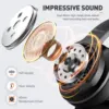 Oneodio A30 Active Noise Cancelling Headphones Wireless Over Ear Bluetooth 5.0 Headset With Deep Bass CVC 8.0 Clear Mic Travel ► Photo 2/6