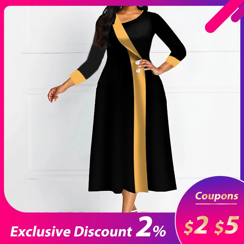 Элегантные вечерние длинные платья в винтажном стиле, африканская Женская мода размера плюс, черные облегающие кружевные макси платья трапециевидной формы длиной до щиколотки