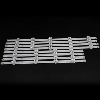 

5 sets/bag LED Backlight strip 9 Lamp For LG 47" TV LG innotek DRT 3.0 47LB6300 47GB6500 47LB652V 47lb650v with reflective paper