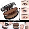 NEW Adjustable Eyebrow Stamp Kit Perfect Arch Eyebrow Shadow Powder Palette Eyebrow Seal Eye Brow Enhancers Eye Brow 1