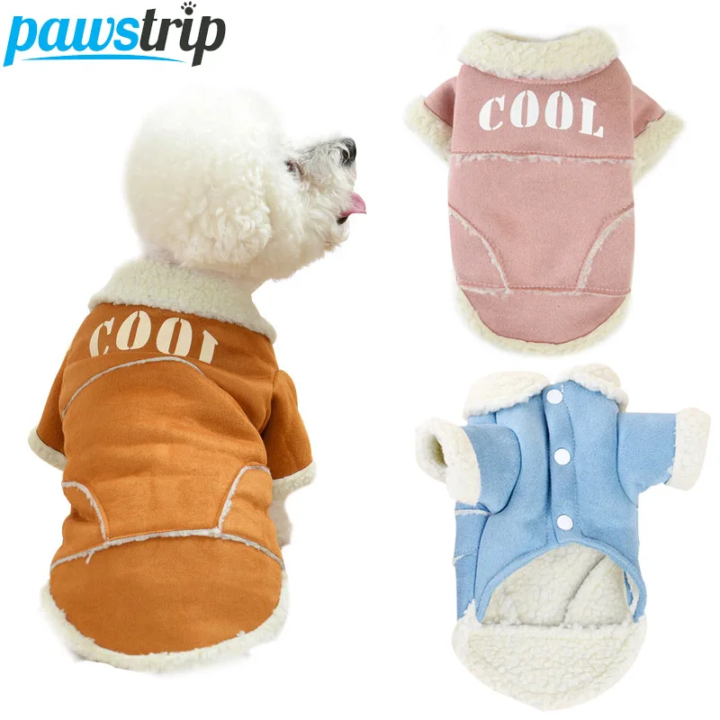 

Soft Warm Dog Jacket Coat Pet Winter Dog Clothes Chihuahua Yorkie Warm Dog Coat Puppy Clothes Fleece Lining Dog Winter Coat