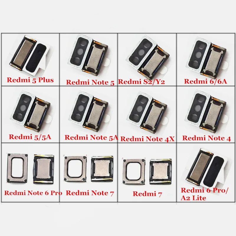 New Earpiece Ear Speaker For Xiaomi Redmi 5 Plus 5A 6 6A 7 S2 Y2 Note 4 4X Pro | Мобильные телефоны и аксессуары