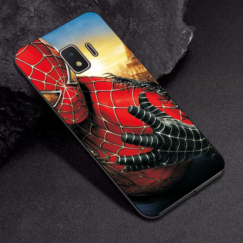 Чехол для телефона Marvel Железный человек для samsung Galaxy J2 J4 Core, черный чехол из ТПУ для samsung J4 J6 Plus чехол J5 J7 Prime - Цвет: TPUBLK627