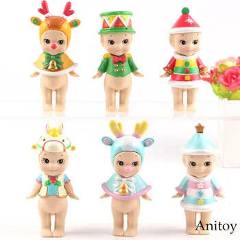 

Sonny Angel Christmas Series Limited Mini Ver. PVC Action Figure Collection Model Toy Dolls Christmas & Birthday Gift 6pcs/set