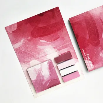 

Creative Rose red Memo pad Sticky Notes Cute N Times Stationery Label Notepad Bookmark Post school supplies