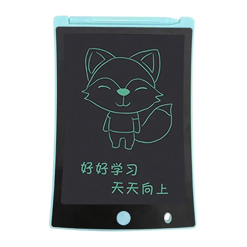 Light Blue 8,5 дюймов доска для рисования электронный Графический почерк Pad w/анти-стереть замок - Цвет: Light Blue