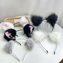 

Multiple Styles Plush Animal Ears Hairpins Lolita Sweet Fluffy Ear Cosplay Anime Hair Clips Party Costume Hair Accessories