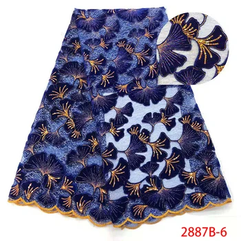 

Popular African Velvet Lace Fabric 2019 High Quality Lace Velvet Fabric In Laces Velvet Tulle Lace With Sequins 5Yards GD2887B-6