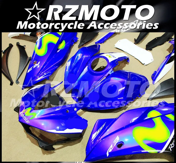 ABS мотоцикл обтекатель комплект для YAMAHA YZF R25 R3- год кузов литьевая форма Магазин № 1985
