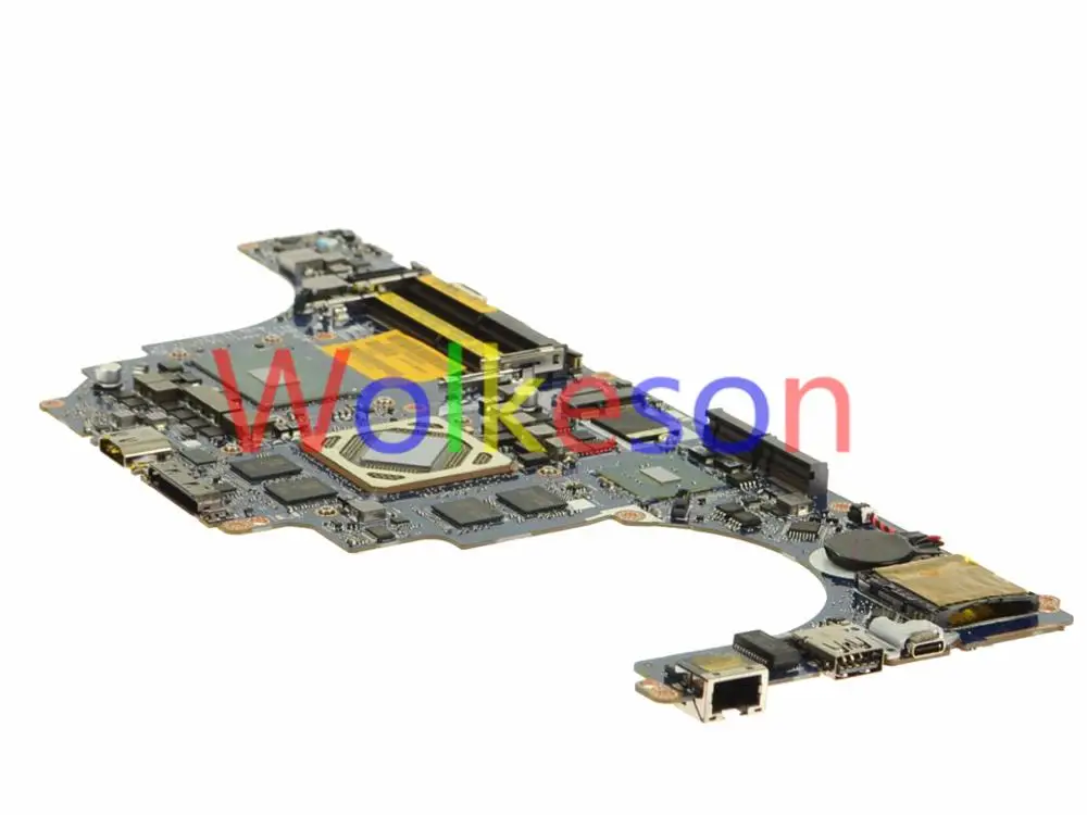 SHELI для DELL Alienware 17 R3 Материнская плата ноутбука W/I7-6820HK cpu R9 M395X 4G GPU CN-0H6J09 0H6J09 H6J09 AAP11 LA-C911P тест ОК