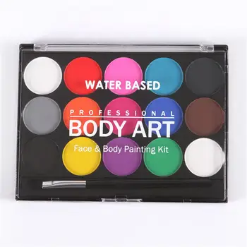 

15 Color Water Soluble Body Paint Body Face Paint Pigment Water Soluble Environmentally Friendly Non - Toxic Tasteless Safe