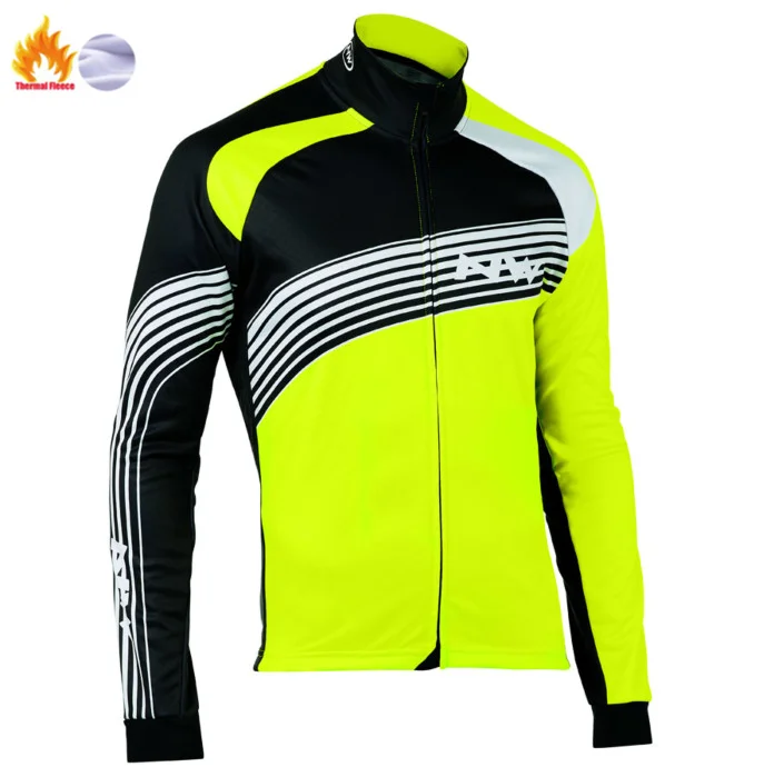 Winter Jersey NW Pro team зимний комплект из Джерси с длинным рукавом для велоспорта, одежда для горного велосипеда, Теплая Флисовая одежда для велоспорта, Майо Ropa Ciclismo - Цвет: Winter Jersey