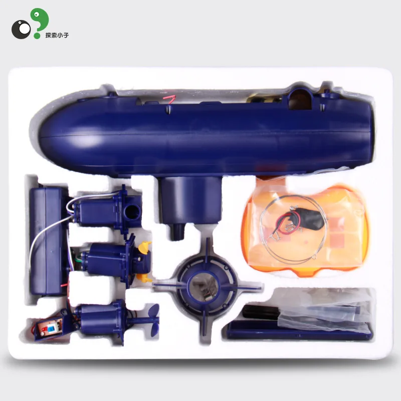 Large Remote Control Submarine RC 6CH Parent-Child Interaction Science Education Toy Submarine Nuclear Submarine Model Kids Toys 4