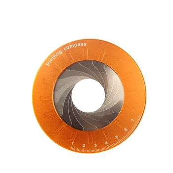 

Portable Rotary Inspiring Adjustable Size Circle Drawing Tool Accurate Round School Geometry Professional Aluminum Alloy