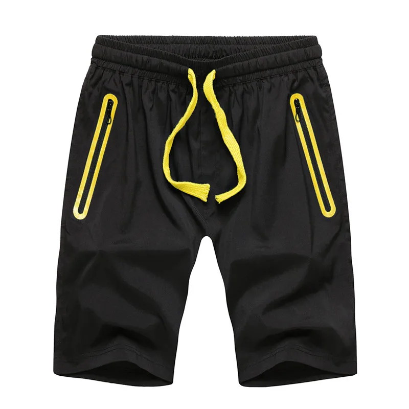 DK23 yellow shorts Зимние толстые мужские брюки прямые Брендовые повседневные спортивные брюки мужские теплые брюки-20 градусов модная спортивная одежда для бега брюки мужские - Цвет: DK23 yellow shorts
