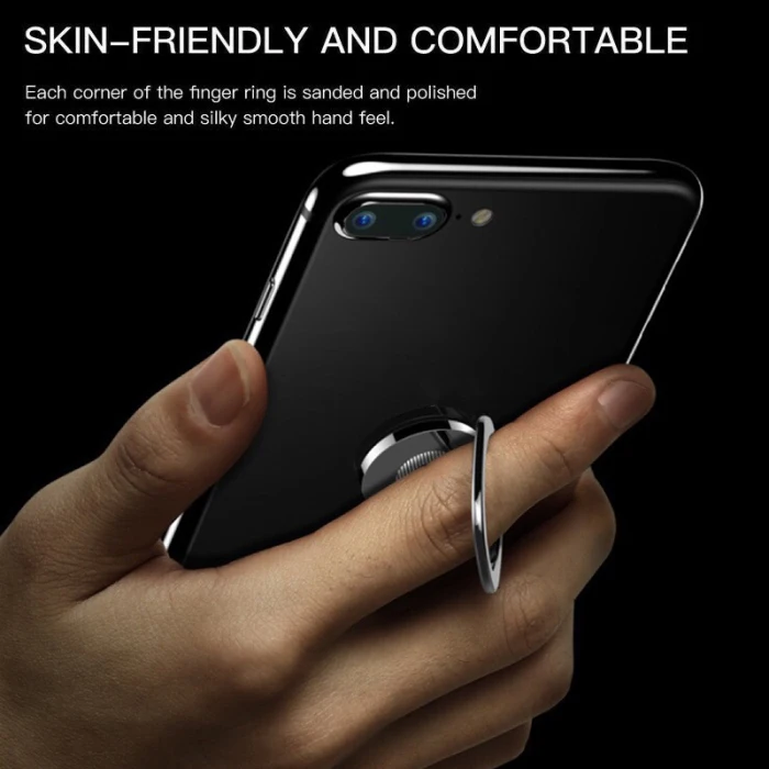 Универсальная ультра-тонкая подставка для телефона с кольцом на палец, Магнитная подставка для мобильного телефона в машину, вращающаяся подставка для мобильного Tablet360-degree