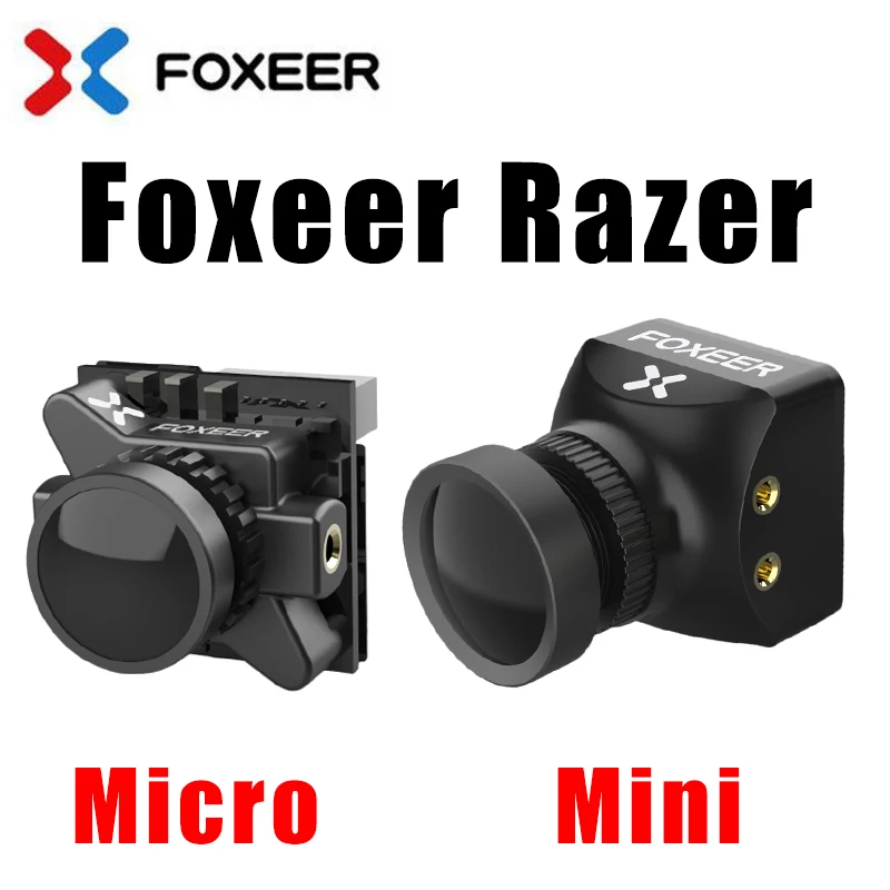 Foxeer Razer Mini / Micro 1200TVL PAL/NTSC переключаемая 4:3 16:9 FPV камера для гоночного дрона стрелка