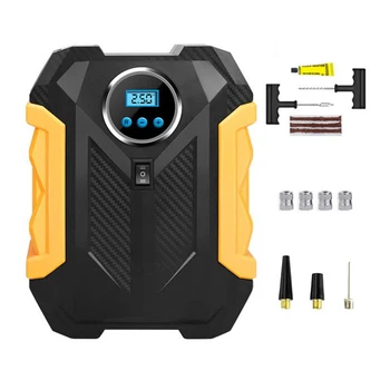 

Digital Tire Inflator DC 12V Car Portable Air Pump,22 Cylinder 150 PSI LED Air Compressor for Car Bicycles Motorcycles