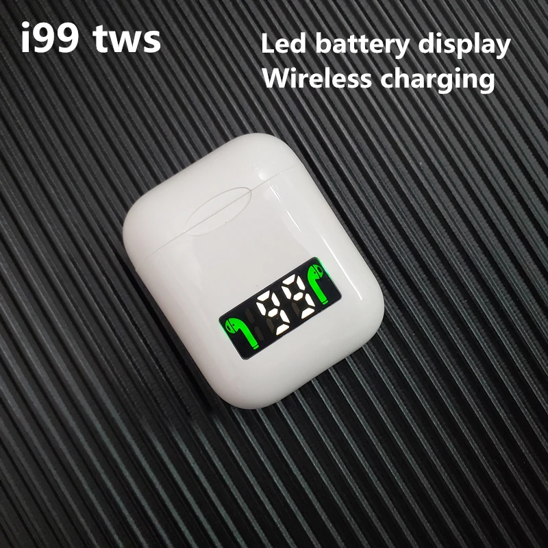 €24.85 |Nuevo i99 tws Bluetooth V5.0 auriculares inalámbricos auriculares Auriculares auriculares con pantalla LED auriculares con micrófono para iPhone Samsung xiaomi-in Auriculares y cascos from Productos electrónicos on AliExpress 