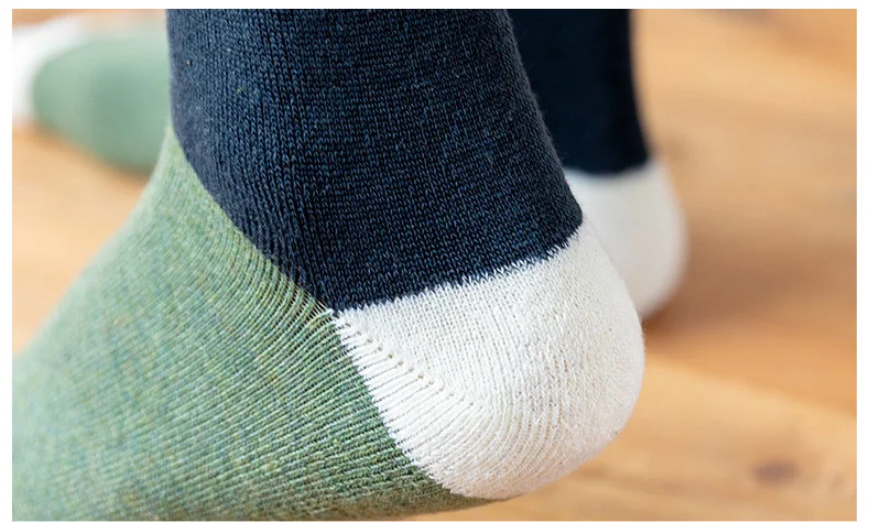Hohe Qualität Marke Männer Baumwolle Socken Verdicken Warme Business Socken Mode Herbst Winter Für Männliche Thermische 5 Paare/los – Detail 18