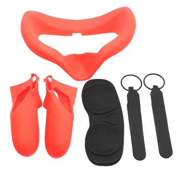 

VR Lens Lightweight Anti Scratch Easy Clean Durable Dustproof Full Case Protective Cover Gift for Oculus Quest VR Glasses