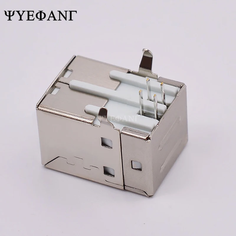 Гнездовой разъем USB типа B 10 шт. под углом 90 градусов гнездовой для принтера