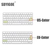 Keybord-funda protectora de silicona para teclado, para Apple, Bluetooth, MLA22LL/ A1644, A1314, versión de EE. UU./UE ► Foto 2/6