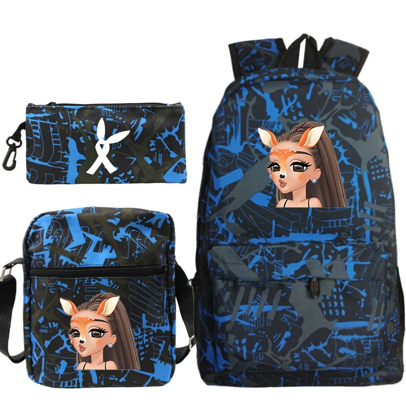 bagpack 3 Новая сумка Mochila Ariana Grande, рюкзак с принтом, школьная сумка для мальчиков и девочек, дорожная сумка, рюкзак для ноутбука-подростка, пеналы для ручек - Цвет: bagpack 3