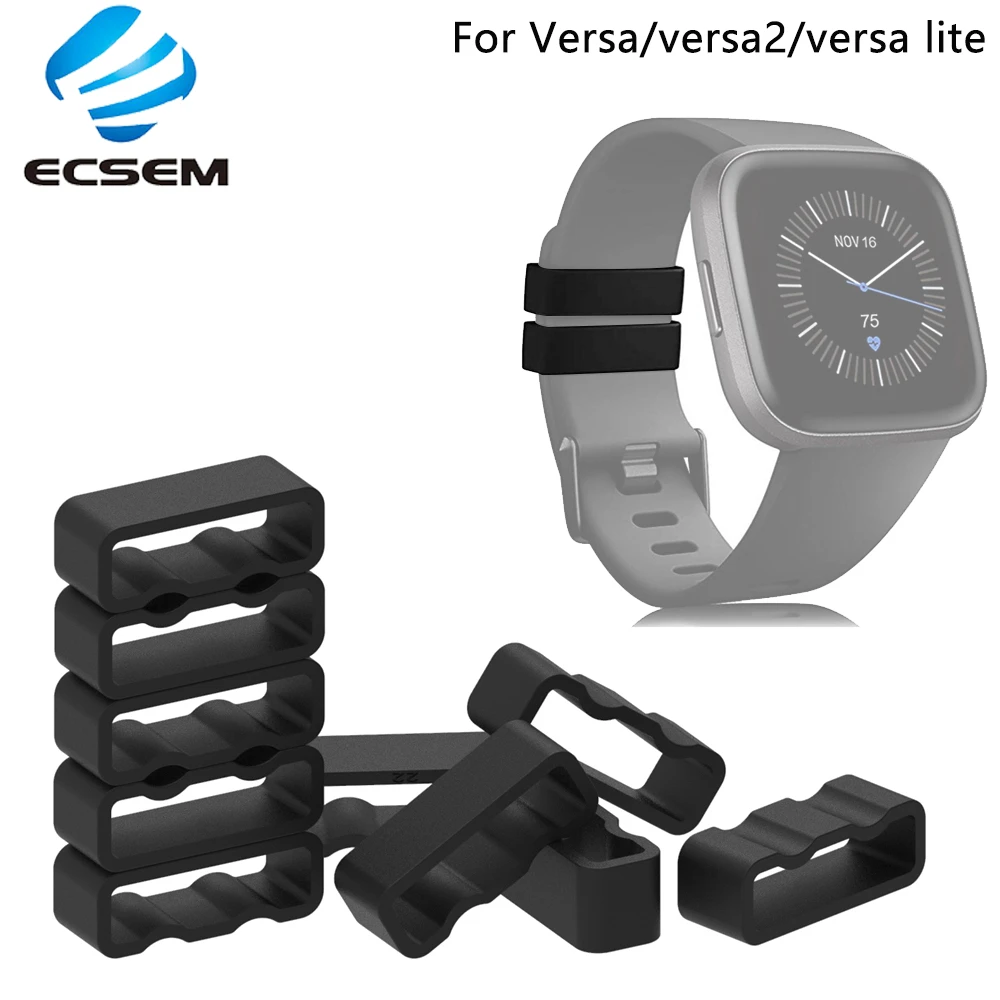Strap Keeper For Fitbit Versa/versa Lite/versa 2 Band Fasten Ring