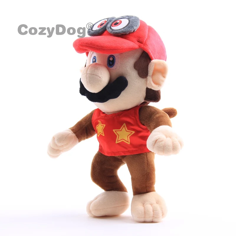 Супер Марио Bros Odyssey костюм каппи Дидди Конг Косплей-Одежда плюшевая игрушка мягкие куклы мягкие животные 30 см детский подарок
