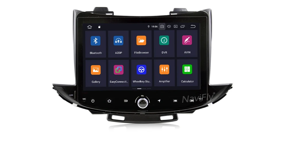 Cheap NaviFly Auto navigation Android 9.0 Car radio GPS Navigation For Chevrolet TRAX 2016 2017 2018 car multimedia stereo navigation 10