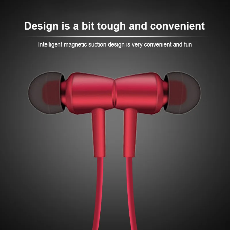 T23 Wireless Bluetooth Headphone With Mic Support TF SD Card Bluetooth Earphone Stereo Bass Sporting Neckband Headset