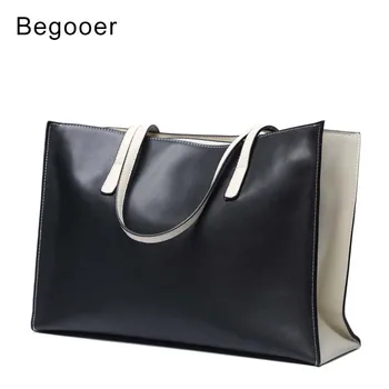 

Real Genuine Leather Handbags Big Women Hand Bags Female Shopper Hangbags High Quality Office Ladies Shoulder Bags 2019 Tote Bag