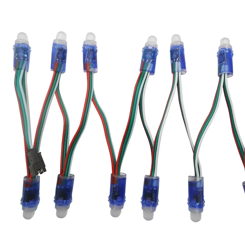 50 шт. WS2811 IC RGB пиксельный светодиодный модуль освещения DC5V полноцветный отлично