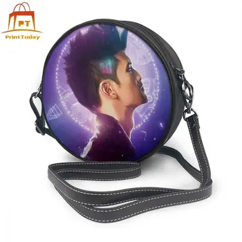 

Shadowhunters Shoulder Bag Shadowhunters Leather Bag Shopper Crossbody Women Bags Trendy Pattern Round Purse