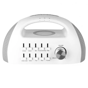 

White Noise Machine Sleep Sound Machiner Relaxation Machine Portable Sleep Aid Therapy Assisted Sleep Home Office Travel Sleep I
