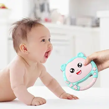

Infant Baby Early Educational Hand Pat Tambourine Electric Music Rattle Toy