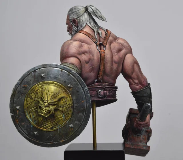 1/10  Resin Model Bust GK，Male role， Unassembled and unpainted kit 5