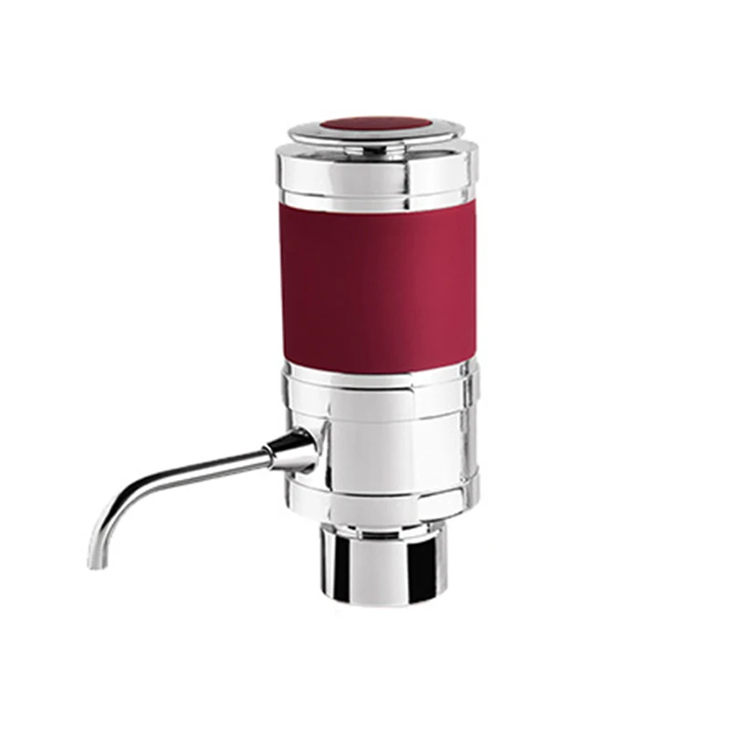 Silver Быстрая Декантер для вина Электрический насос Pourer умный электронный винный графин инструменты для вытрезывания вина вкус красного вина аксессуары - Цвет: Silver