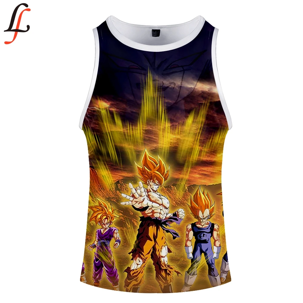 Dragon Ball 2019 Harajuku топы на бретелях горячая Распродажа хип-хоп Модные забавные