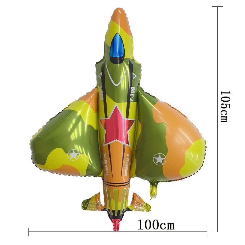 Камуфляж воздушный шар синий зеленый латексные шары истребитель Танк полицейский автомобиль Военная тематическая вечеринка на день рождения Декор мальчик игрушка ребенок globos - Цвет: 1pc