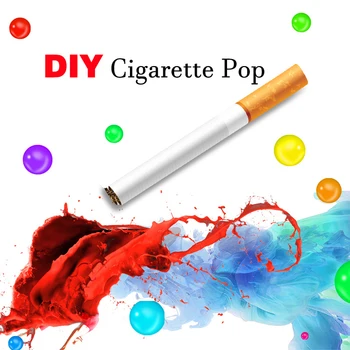 

100pcs/pack Unique Cigarette Pops Beads Fruit Flavour Mint Flavor Cigarette Holder Smoking Accessories Men Gift Cigarette Holder