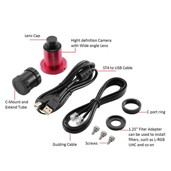 

T7M Astro Camera Astronomical Astronomy Planetary High Speed Electronic Eyepiece Telescope Digital Lens Guiding photograph