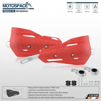 

Spacemotors P-ZETA Pro handguards for motorcycle fit for 7/8"22mm Handlebar1-1/8 28mm Fat Bar CR XR YZ WR EX TTR CRF WRF EXC DRZ