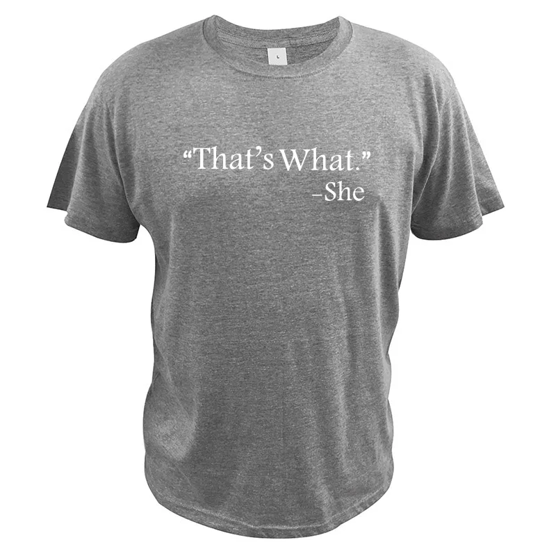 Футболка с надписью «That's What She Said», европейский размер, хлопок, Высококачественная футболка, забавная футболка с надписью «The Office», футболка с Майклом Скоттом