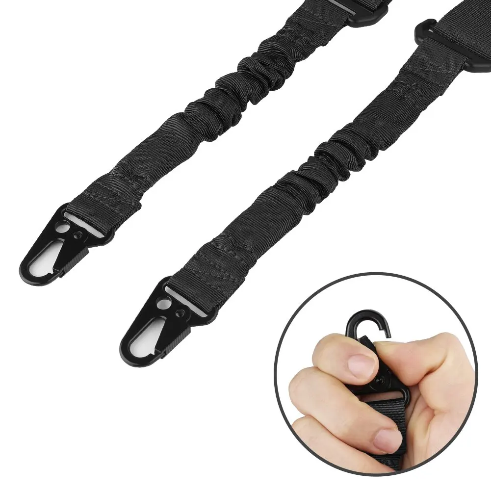 Tactical 2 Point Gun Sling QD Metal Buckle Shotgun Rifle Sling Strap Military Hunting Accessories Shoulder Strap Gun Belt D40