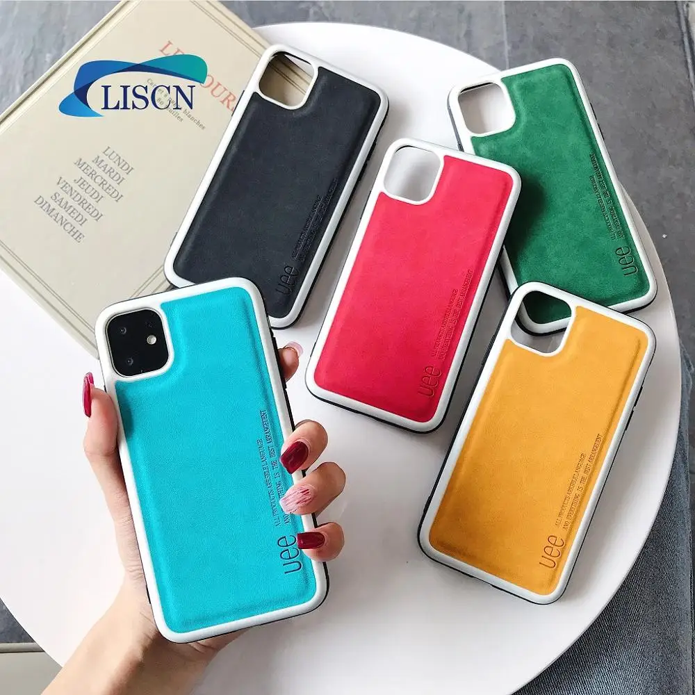 LISCN Телефон чехол для iphone 7 8 11 Xs Max 6s 7P 8P 6 5 5S SE XR мягкий яркий цвет Роскошный