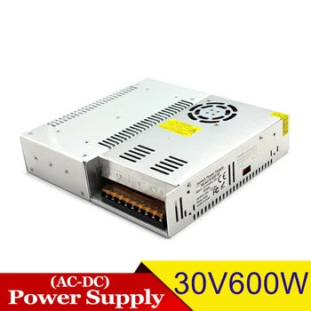 

Single Output Small Volume 600W 20A 30V DC power supply Switch Transformers AC110V 220V TO DC30V SMPS for Led Light Stepper CNC