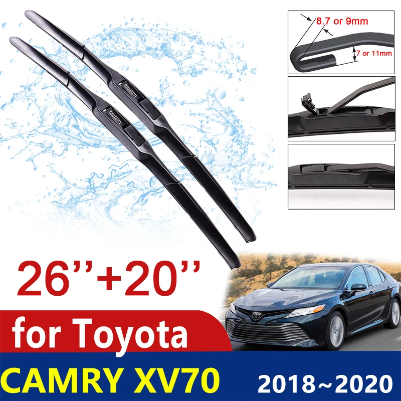 CarWiperBladeWindshieldforToyotaCamry70XV70201820192020